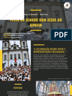 A Festa Do Nosso Senhor Do Bonfim