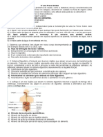 6º Ano - Prova Células