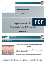 MESO - Aula 2 Origem e Formação Dos Solos e Tamanho Dos Grãos