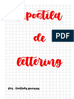 Apostila de Lettering