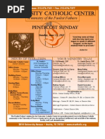 Pentecost Sunday