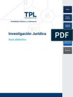 Guia Didactica - iNVESTIGACIÓN JURIDICA