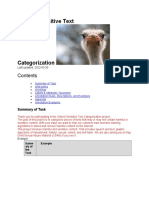 Ostrich Sensitive Text Categorization Instructions