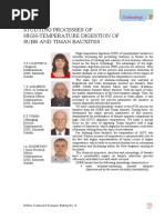 Studying Processes of High-Temperature Digestion of Subr and Timan Bauxites
