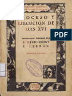 Libro Proceso y Ejecucion de Luis Xvi