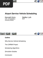 Airport Service Vehicle Scheduling