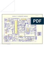 Colour TV Schematic Diagram: MODEL: PH03VS-21