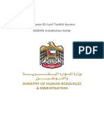 Emirates ID Card Toolkit Service MOHRE Installation Guide