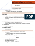 Clinical Chemistry 2 Lecture Notes in Trace Elements