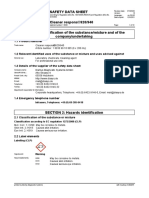 Safety Data Sheet: Infraserv, Telephone: +49 (0) 69-305-6418