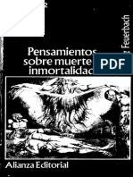 Ludwig Feuerbach: Pensamientos Sobre Muerte e Inmortalidad