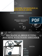 Briquette Moulding Machine