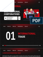 International Trade & Multinational Corporations