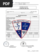 Idea Plantilla Informe de Notas