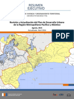 RESUMEN EJECUTIVO DEL PLAN URBANO - revRM-MIVIOT