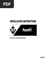 Panel Lift - Installation Guide