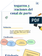 20 Laceraciones, Rotura Uterina y Embolia