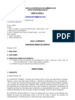 Caderno Direito Penal I