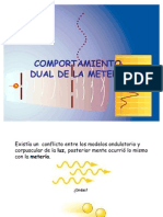 Comport A Mien To Dual de La Materia