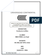 Calcular de Requirimientos de Aire Fresco en Las Operaciones