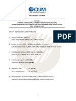 Assignment/ Tugasan - Pembelajaran Melalui Bermain Dalam Pendidikan Awal Kanak-Kanak