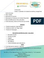 PROFORMA