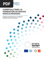 Curricula Educativa Masculinidades Diputados