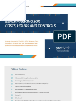 Benchmarking Sox Costs, Hours and Controls