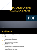 Manajemen Cairan Pada Luka Bakar