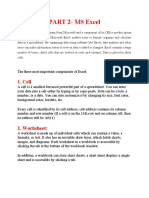 Module 3 Part 2 MS Excel