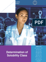 Determination of Solubility Class