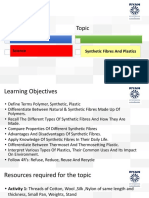 Science Class VIII Ch3 Synthetic Fibres and Plastics