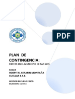 Plan Contingencia Fiestas San Luis 2016