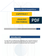 Teoria de Campos Electromagneticos - Capitulo I - Analisis Vectorial