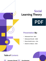 Social Learning Theory