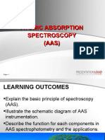 Atomic Absorption Spectroscopy (AAS) : Page 1