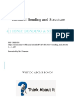 4.1 Ionic Bonding & Structure