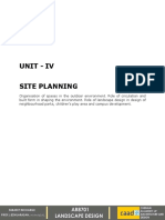 Ar8701 - Landscape Design - Unit 4