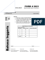 Form 4 English Paper 2 Ujian Pengesanan Sept2021