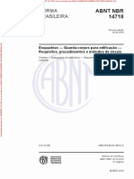 NBR 14718 - Guarda Corpo Edificações - Rev. 2019