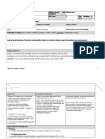 Logic System, Quantity: Middle Years Programme Unit Planner 1