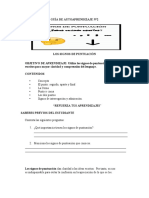 Guía N°2 Los Signos de Puntuación