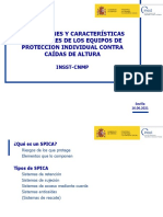 Definiciones y Características Principales de Los Equipos de Protección Individual Contra Caídas de Altura