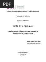 El 15-M y Podemos Trabajo Fin de Grado