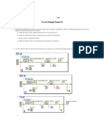 CLAD Sample Exam 02: Name: Date