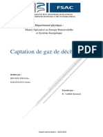 Captation de Gaz de Décharge Finale