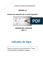 Semana 12 El Proceso de Redacción de Un Texto