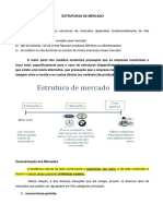 Exercícios Sobre Estruturas de Mercado