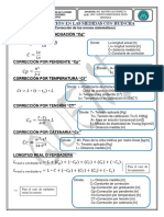 Formulario Topografia I Correccion de Errores Sistematicos II-2020 U