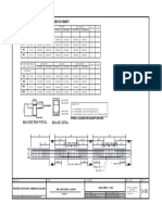 Schedule of Beam & Roof Beam Reinforcement: Beam Section Typical Beam 01 Detail